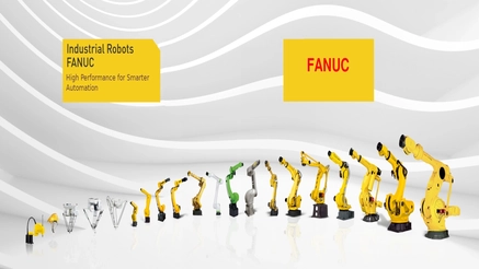Robots industriales FANUC de última tecnología distribuidos por IE-MAT Robotics en Argentina